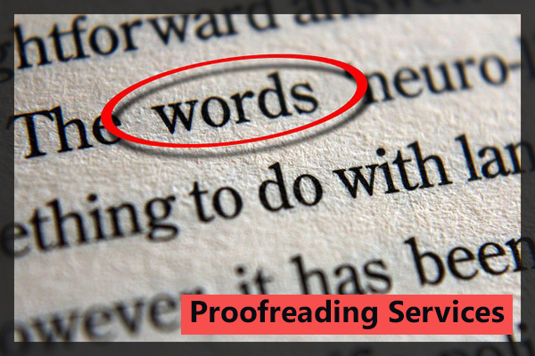 Proofreading services